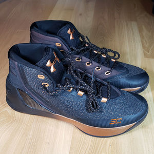 Under Armour Curry 3 Brass Band Mens Shoes SZ 13